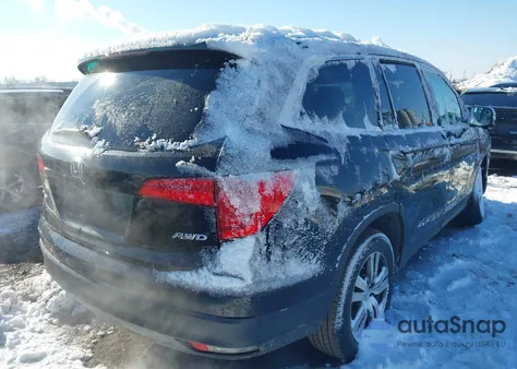 2018 Honda Pilot Ex-L from USA, damaged, VIN 5FNYF6H50JB051134